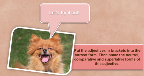 Comparative  and superlative degrees of adjectives  exercise 40